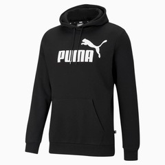 Blusão Puma com Capuz Masculino Essentials Big Logo - Foto 1
