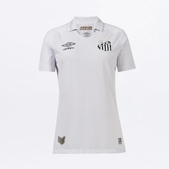 Camisa do Santos I 2022 Atleta Oficial Umbro - Feminina - Foto 1