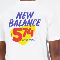 Camiseta New Balance Essentials 574 - Masculina - Foto 5