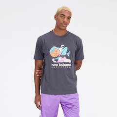 Camiseta New Balance Hoops Basket - Masculina - Foto 2