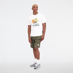 Camiseta New Balance Hoops Basket - Masculina - Foto 5