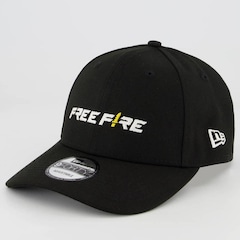Boné Aba Curva New Era Free Fire 940 - Snapback  - Adulto - Foto 1