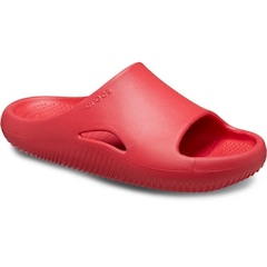 Chinelo Crocs Mellow Slide Varsity Red - Unissex - Foto 3