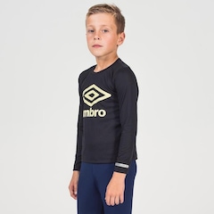 Camiseta Umbro Manga Longa Umbro Basic Uv - Infantil - Foto 2