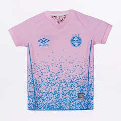Camisa do Grêmio Outubro 2021 Umbro - Infantil - Foto 1