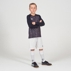 Camisa Umbro Manga Longa de Goleiro Gaudium - Infantil - Foto 3
