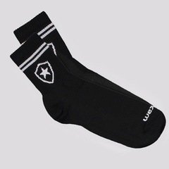 Meia Cano Médio do Botafogo Rikam Escudo - 39 a 43 - Unissex - Foto 1