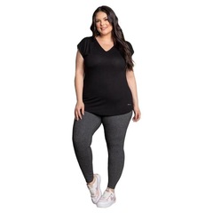 Camiseta Trinys Fluidity Essential A-874 Plus Size Feminina - Foto 3