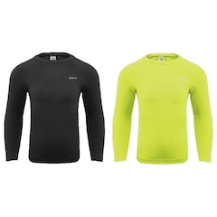 Kit Camisas Térmicas Selene Proteção Uv50+ - 2 unidades - Infantil - Foto 2