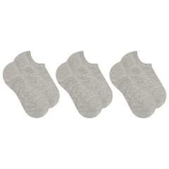 Kit de Meias Sapatilha Selene Esportiva - 3 Pares - Feminino - Foto 1
