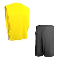 Conjunto de Futebol Penalty: Colete + Calção Penalty X - Masculino - Foto 1
