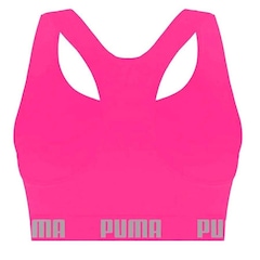 Top Fitness sem Bojo Puma Nadador Sem Costura - Feminino - Foto 2