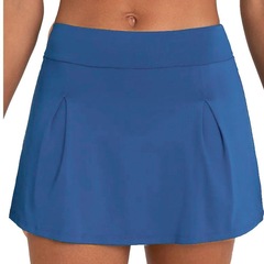 Short Saia Beach Tennis Lupo Sport Royal - Feminino - Foto 1