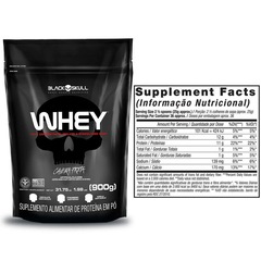 Kit Suplementos Black Skull: Bone Crusher Nitro 2T+ Refil Whey 900g + BCAA 2400 + 1 Coqueteleira - Foto 2