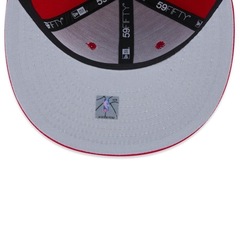 Boné Aba Reta New Era 59Fifty Fitted Nba Chicago Bulls - Fechado -Masculino - Foto 7