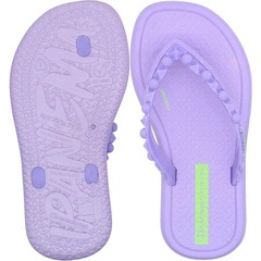 Chinelo Ipanema Sempre Nova Tiras com Tachas e Esferas - Infantil - Foto 3