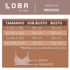 Sutiã Loba Lupo Essencial Bojo Removível sem Costura Nude 41116-001-6006 - Feminino - Foto 5