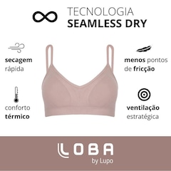 Sutiã Loba Lupo Essencial Bojo Removível sem Costura Nude 41116-001-6006 - Feminino - Foto 6