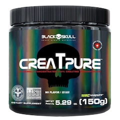 Creatina Creapure Black Skull - 150g - Foto 1