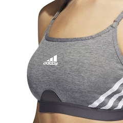 Top Fitness com Bojo adidas Aeroreact 3 Listras - Feminino - Foto 4
