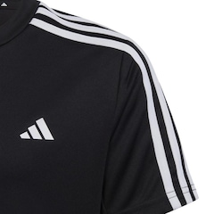 Camiseta adidas Essentials 3-Stripes - Infantil - Foto 4
