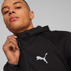 Jaqueta de Moletom com Capuz Puma Evostripe Full Zip Big Logo - Masculina - Foto 5
