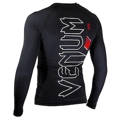 Rash Guard Venum Belt Dark - Masculino - Foto 4