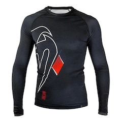 Rash Guard Venum Belt Dark - Masculino - Foto 1