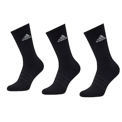 Kit Meia adidas Cano Alto - Unissex - Foto 1