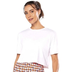 Camiseta Cropped Alto Giro Basic Fit - Feminino - Foto 1
