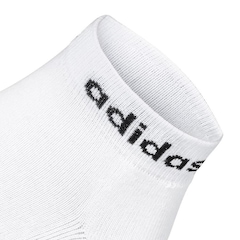 Meia adidas Linear Ankle Cushioned 38 Ao 40 - 3 Pares - Adulto - Foto 2