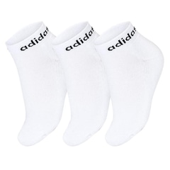 Meia adidas Linear Ankle Cushioned 38 Ao 40 - 3 Pares - Adulto - Foto 1