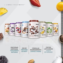 Whey Dux Nutrition - Frutas Vermelhas - 450g - Foto 2