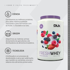 Whey Dux Nutrition - Frutas Vermelhas - 450g - Foto 3