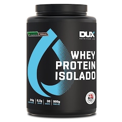Whey Protein Dux Nutrition Isolado All Natural - 900 g - Foto 1