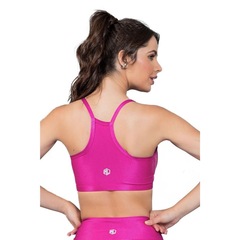 Top Fitness com Bojo Manalinda Metallic - Feminino - Foto 2