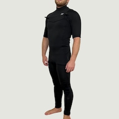 Wetsuit Billabong Absolute Full Gbs 2/2Mm Chest Zip - Masculino - Foto 3