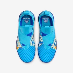 Chuteira Futsal Nike Zoom Vapor 15 Club Km - Infantil - Foto 4