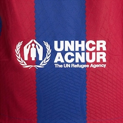 Camisa Barcelona I 2023/24 Jogador Nike - Masculina - Foto 7