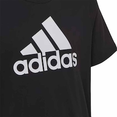 Camiseta adidas Big Logo - Infantil - Foto 5
