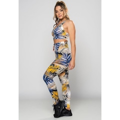 Calça Legging Cintura Alta Mvb Modas Suplex Fitness - Feminina - Foto 3