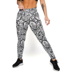 Calça Legging Cintura Alta Mvb Modas Empina Bumbum - Feminina - Foto 1