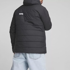 Jaqueta com Capuz Puma Puffer Bobojaco Essentials Hooded Padded - Masculina - Foto 4
