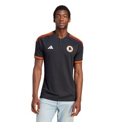 Camisa do As Roma 3 23/24 adidas - Masculina - Foto 2