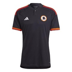 Camisa do As Roma 3 23/24 adidas - Masculina - Foto 1