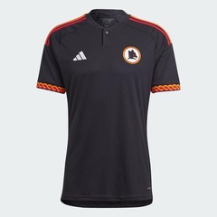 Camisa do As Roma 3 23/24 adidas - Masculina - Foto 4