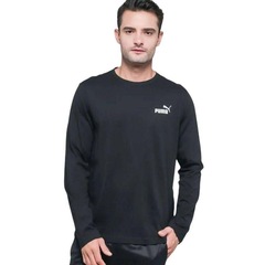 Camiseta Puma Manga Longa Ess Small Logo - Masculina - Foto 3