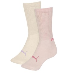 Kit Meia Cano Longo Puma Esportiva - 4 Pares - Feminina - Foto 2