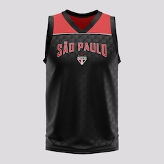 Camiseta Regata do São Paulo Braziline University - Infantil - Foto 1