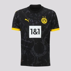 Camisa Borussia Dortmund II 2024 Puma - Masculina - Foto 1